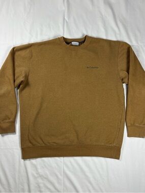 Columbia Brown Crewneck Sweatshirt Size Large